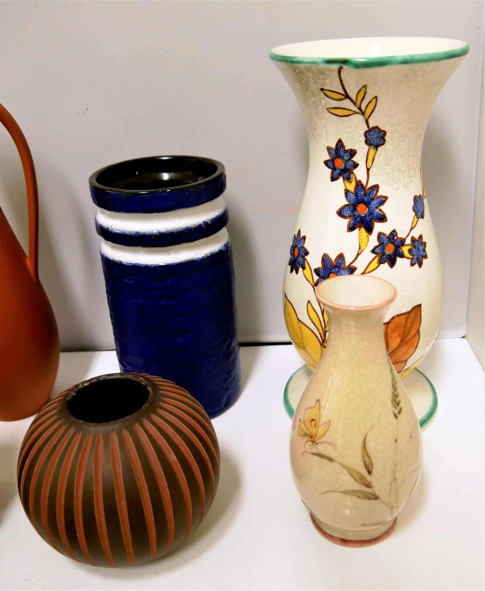 Keramik Konvolut, 60/70er Jahre, insgesamt 7 Teile. Ceramic mixed lot, 1960s / 70s, a total of 7 - Image 2 of 2