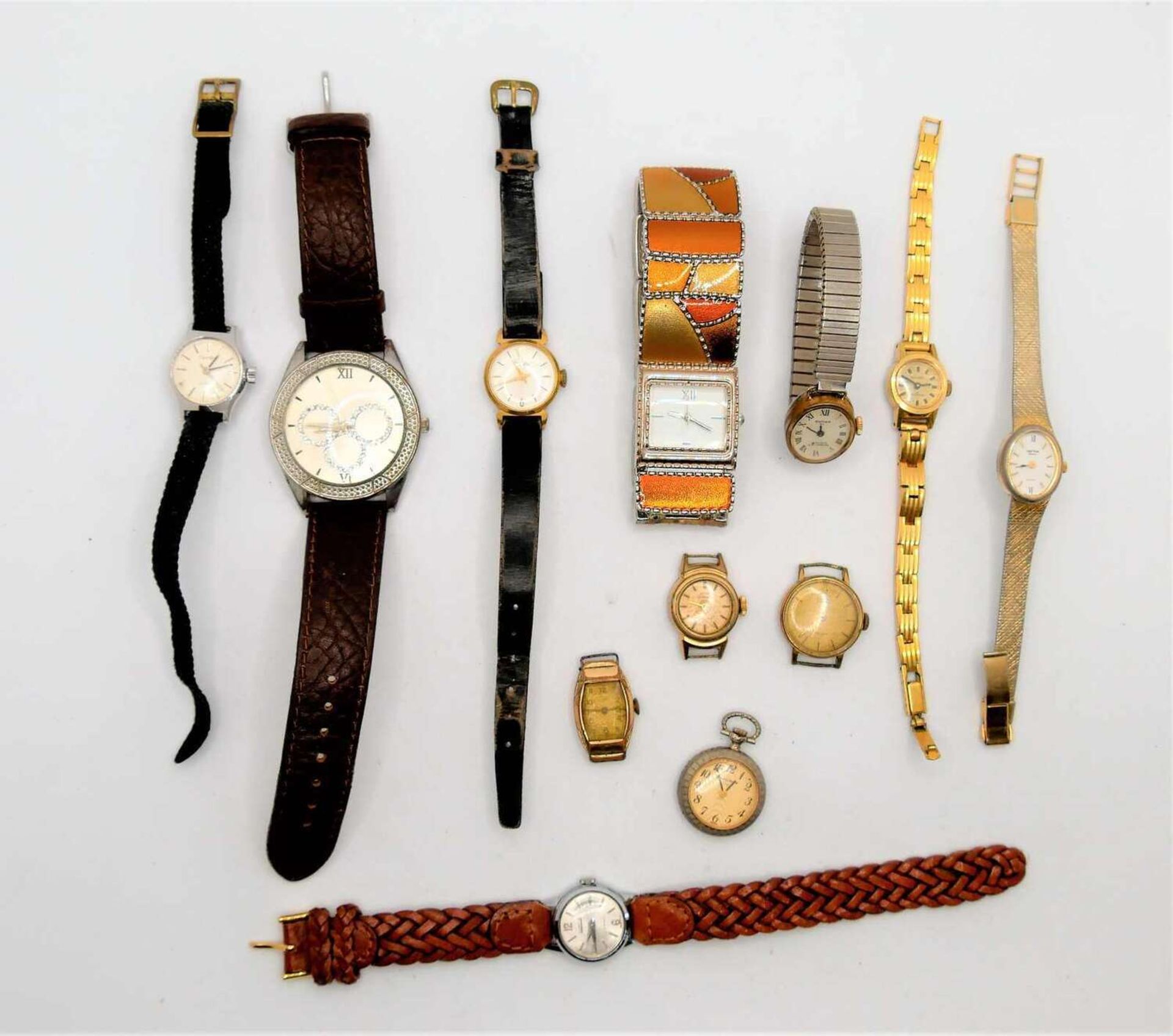 Lot Bastleruhren, meist mechanisch. Verschiedene Modelle. Lot of hobbyist watches, mostly - Image 2 of 2
