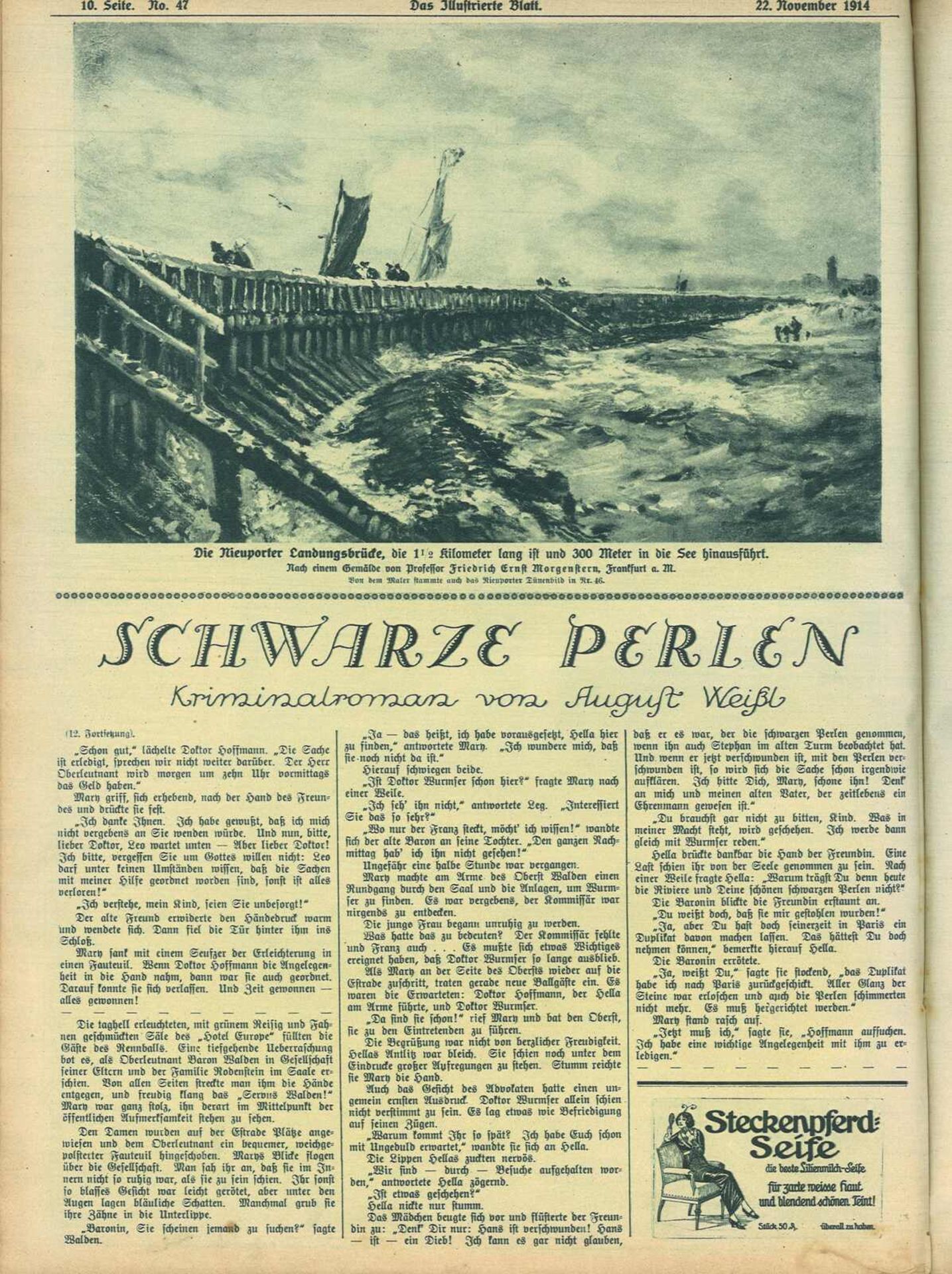 1. Weltkrieg "Das illustrierte Blatt", Kriegsnummer 1-52, gebunden. Reichlich bebildert. Buchrücke - Image 2 of 2