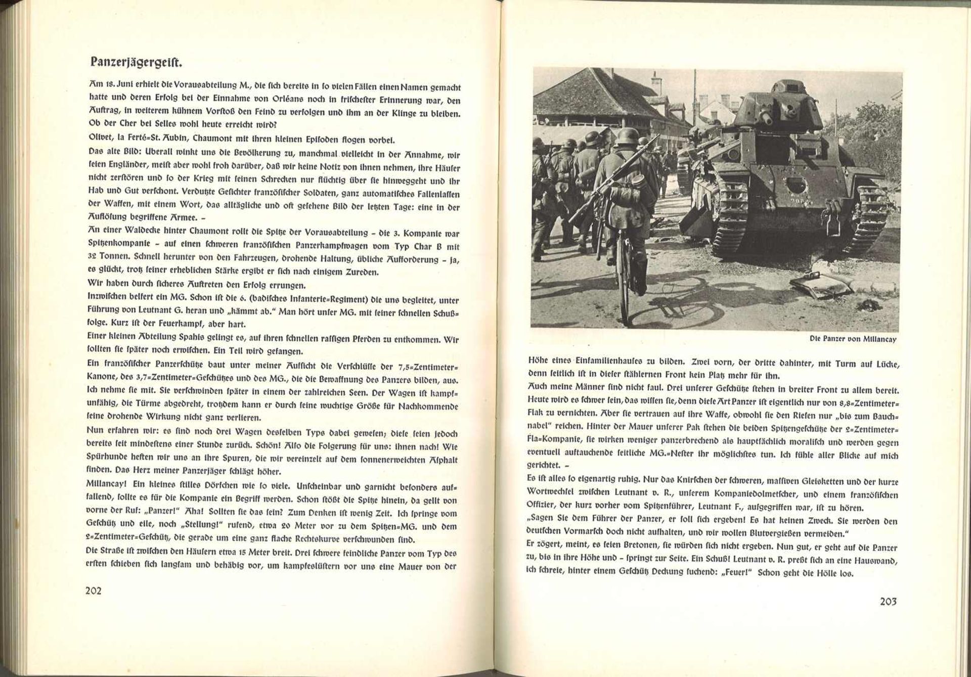 "Division Sintzenich", Erlebnisberichte aus dem Feldzug in Frankreich 1940."Division Sintzenich", r - Bild 2 aus 2