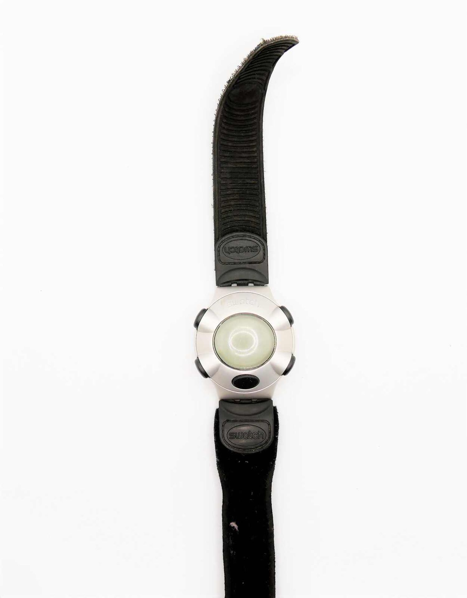 Armbanduhr Swatch Beat Aluminium. Guter, gebrauchter Zustand.Swatch Beat aluminum watch. Good, used