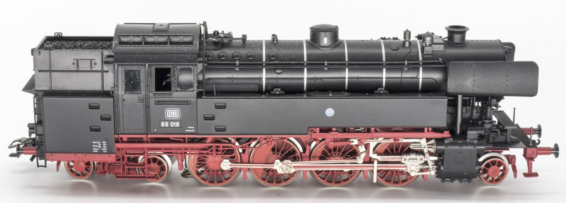 Fleischmann 4065, Dampflokomotive BR 65, BN 65 018. Spur H0. Ohne OVP. *.