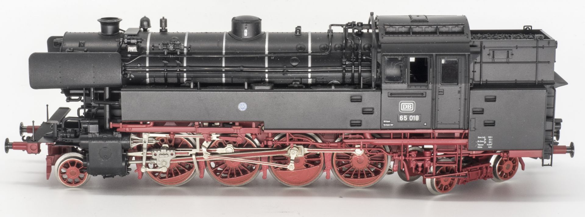 Fleischmann 4065, Dampflokomotive BR 65, BN 65 018. Spur H0. Ohne OVP. *. - Image 5 of 6