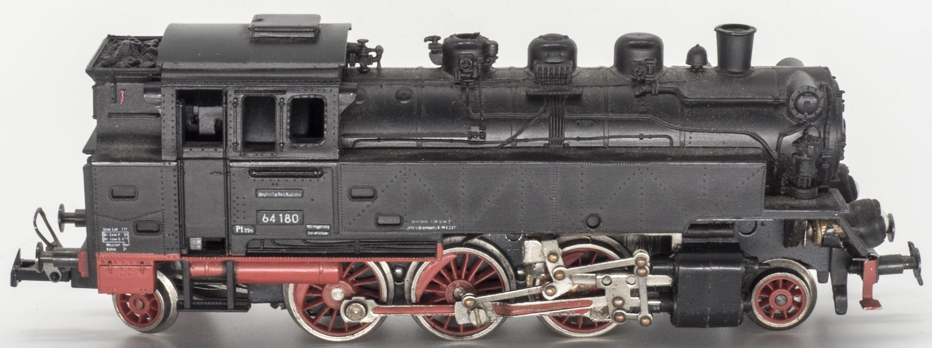 Piko Dampflokomotive BR 64, BN 64180. Spur H0. Ohne OVP. *.