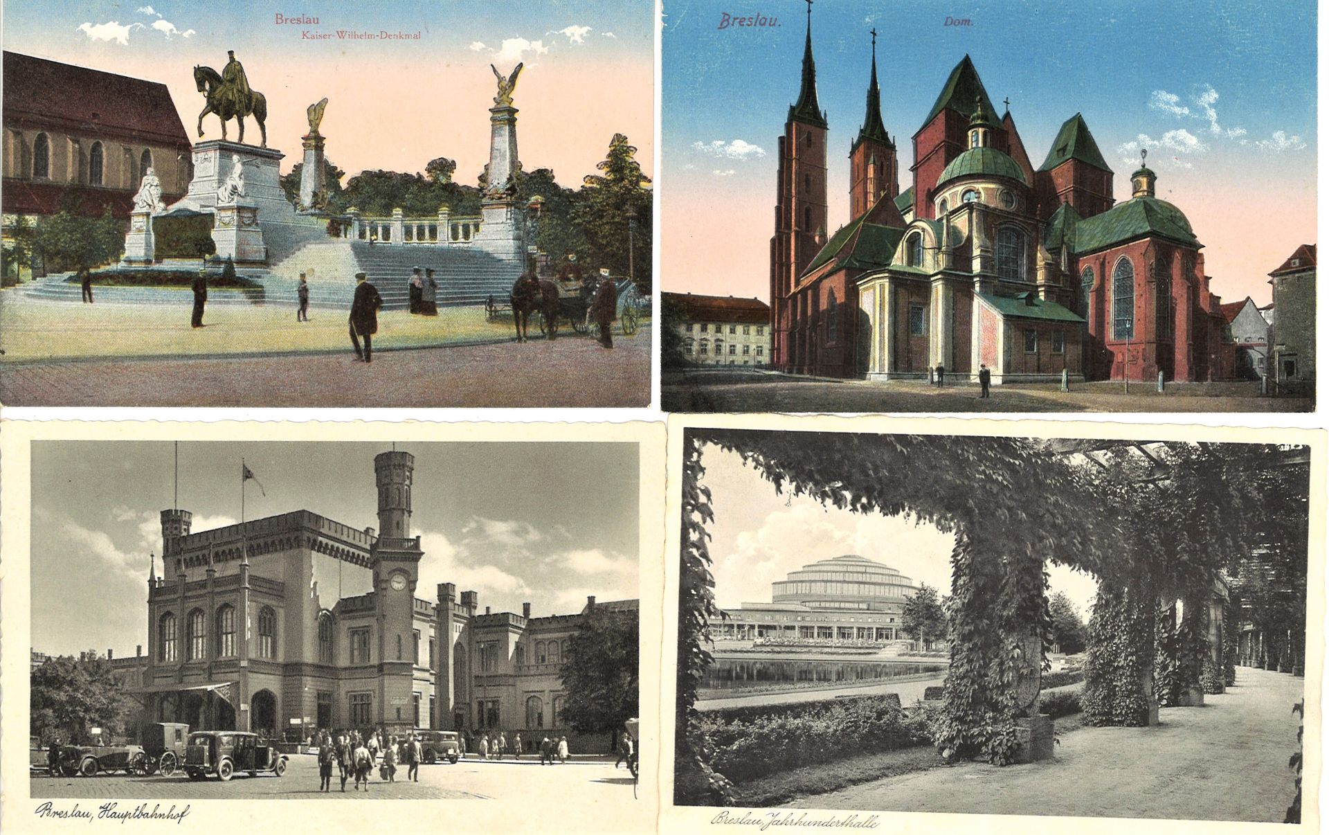 Lot Postkarten, Motiv Breslau, Vorkrieg, gelaufen und ungelaufen. Insgesamt 12 Stück - Image 3 of 3