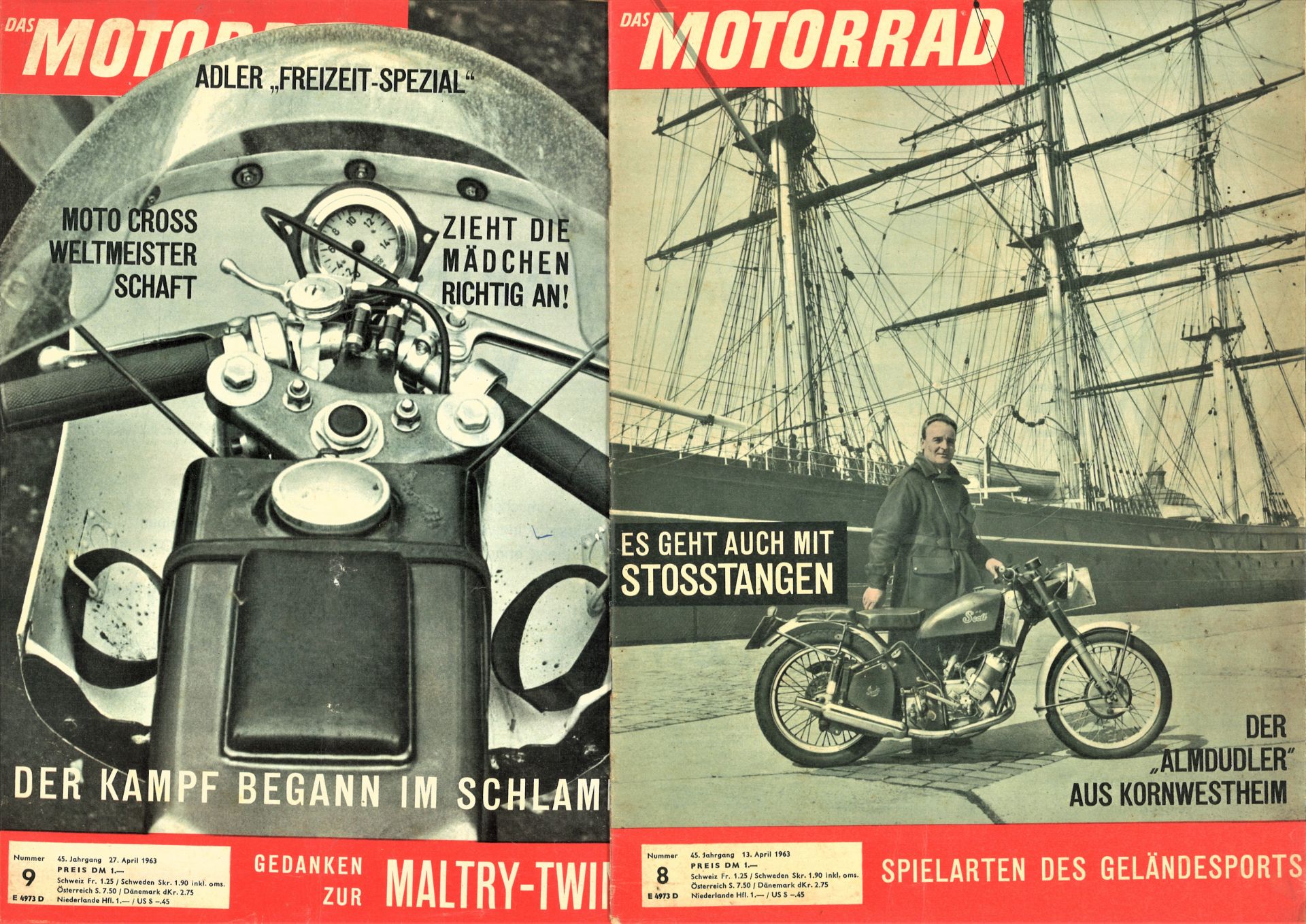 Das Motorrad, Magazin, hier 45. Jahrgang, 1963, Nr. 6 - 10 - Bild 2 aus 4