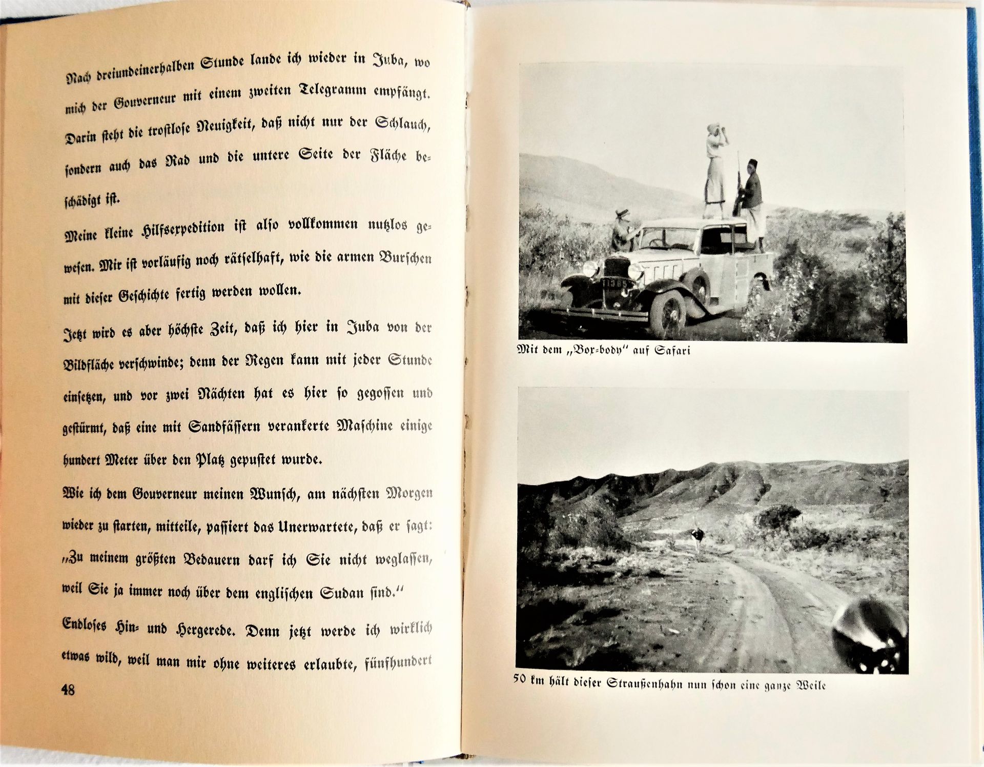 Dreimal Thema Luftfahrt: 1) Berlin-Kapstadt-Berlin von Elly Beinhorn-Rosemeyer 1939, gebunden 158 - Bild 3 aus 3