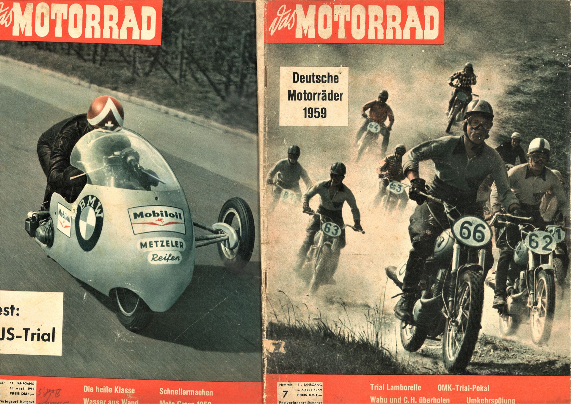 Das Motorrad, Magazin, hier 11. Jahrgang, 1959, Nr. 5 - 9 - Bild 2 aus 4