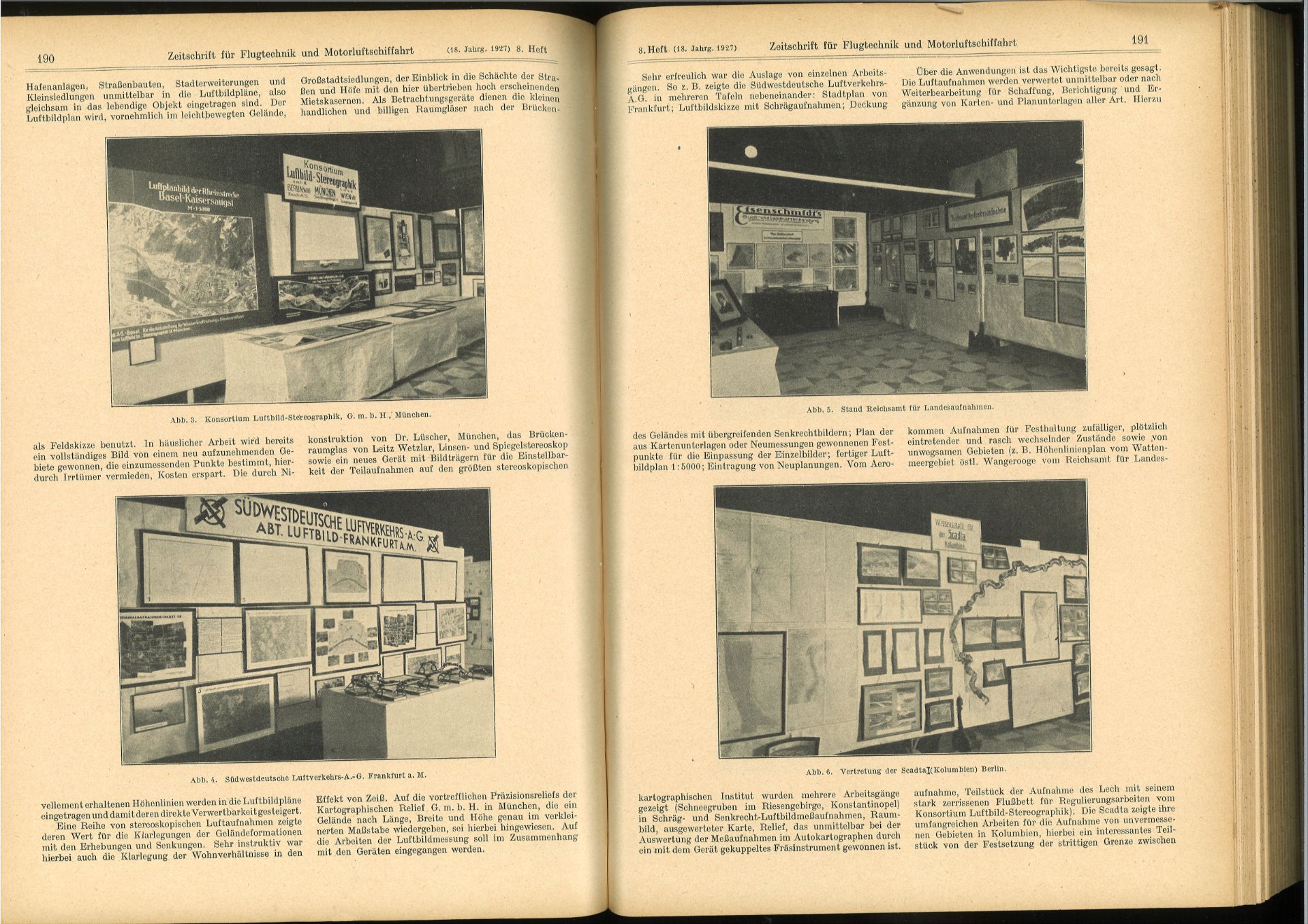 Zeitschrift für Lufttechnik und Motorluftschifffahrt, gebundener kompletter Jahrgang 1927, 576 - Bild 3 aus 3