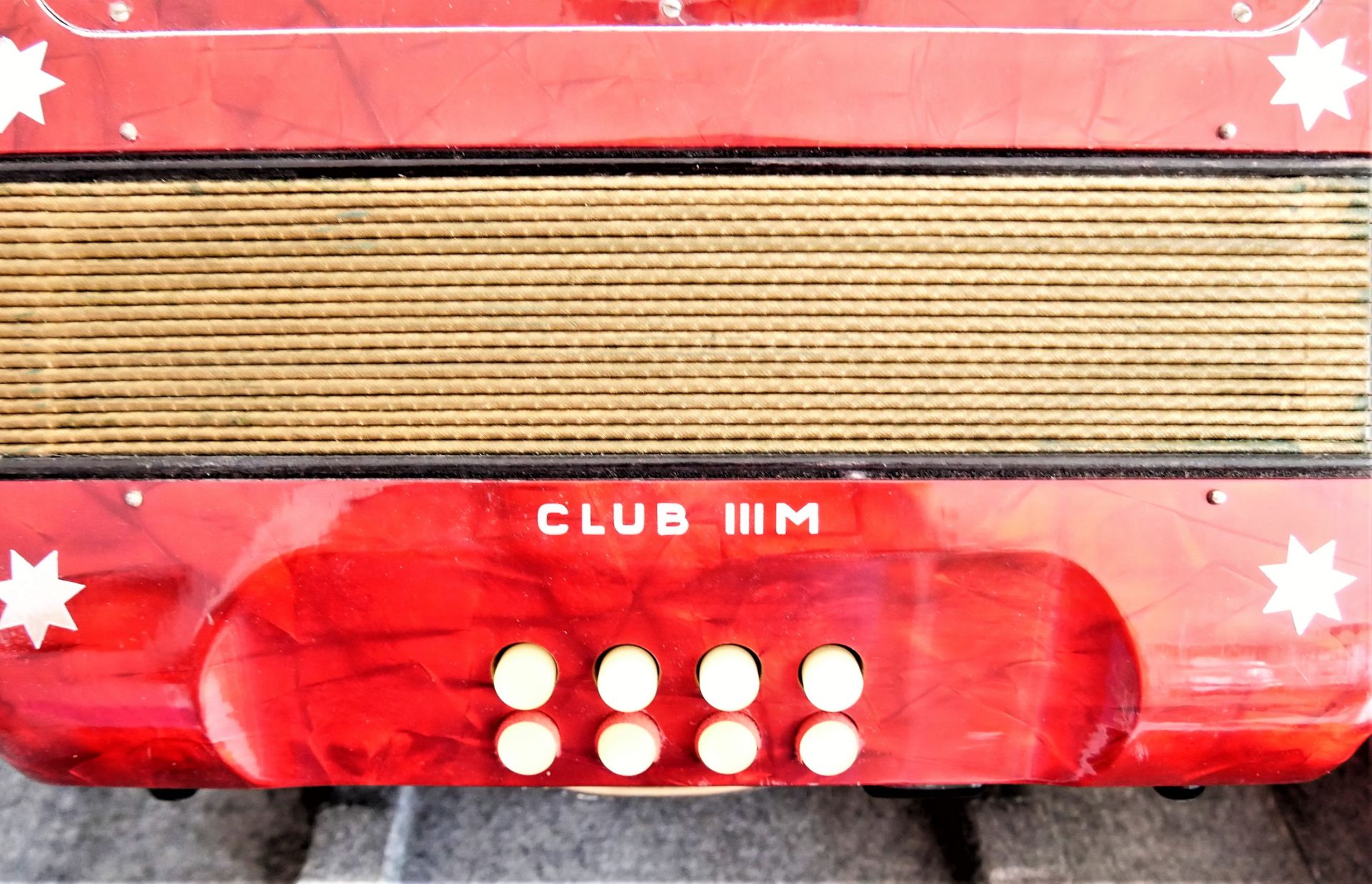 Hohner Quetschkommode "Club 3M", Funktion nicht geprüft, guter Zustand. - Image 2 of 3