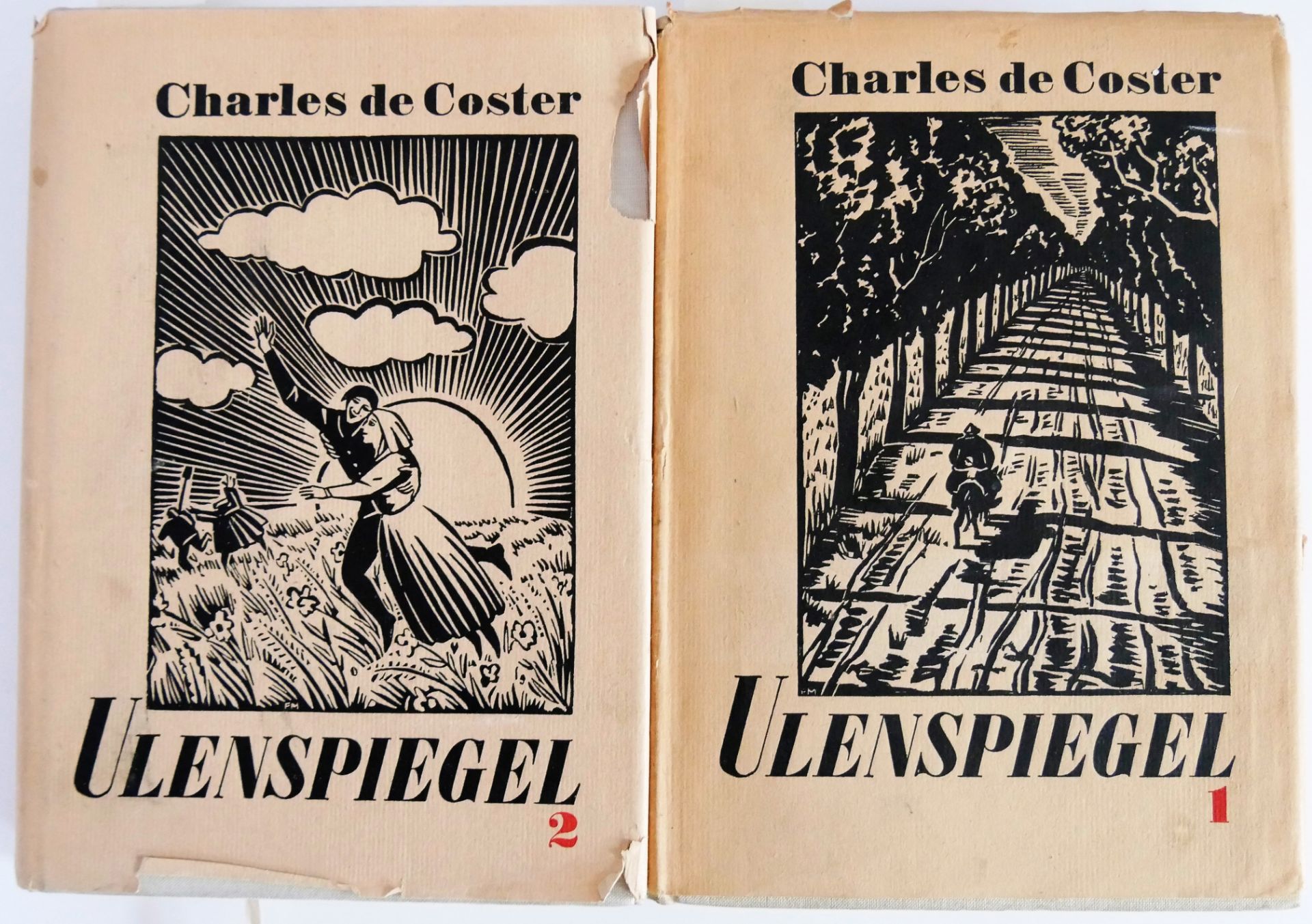 Charles de Coste, Ulenspiegel Band 1 & 2. Verlag Volk und Welt - Berlin 1951