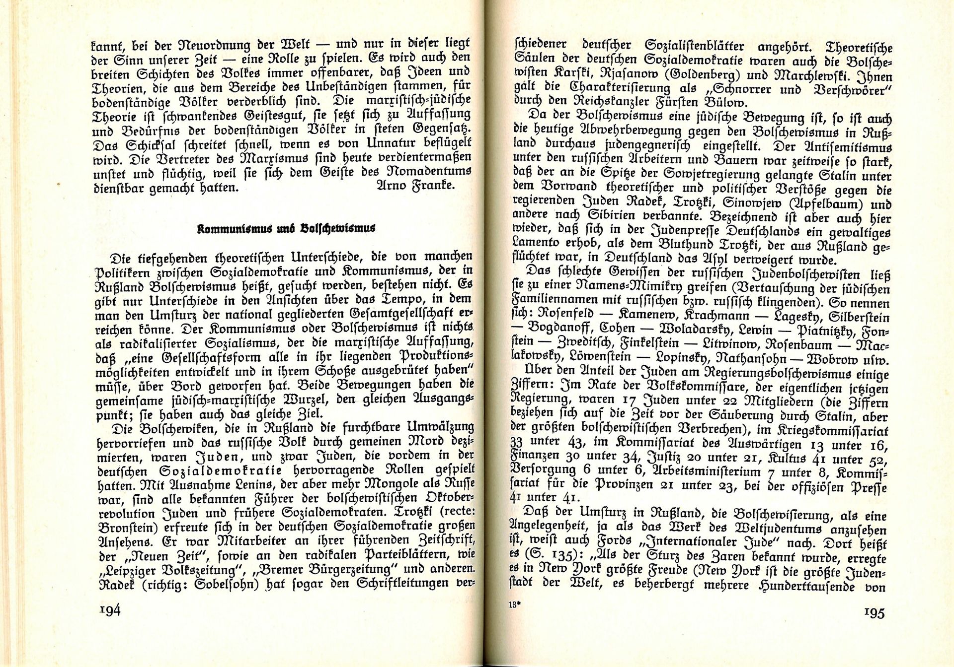 Theodor Fritsch, Handbuch der Judenfrage. Die wichtigsten Tatsachen zur Beurteilung des jüdischen - Image 3 of 3
