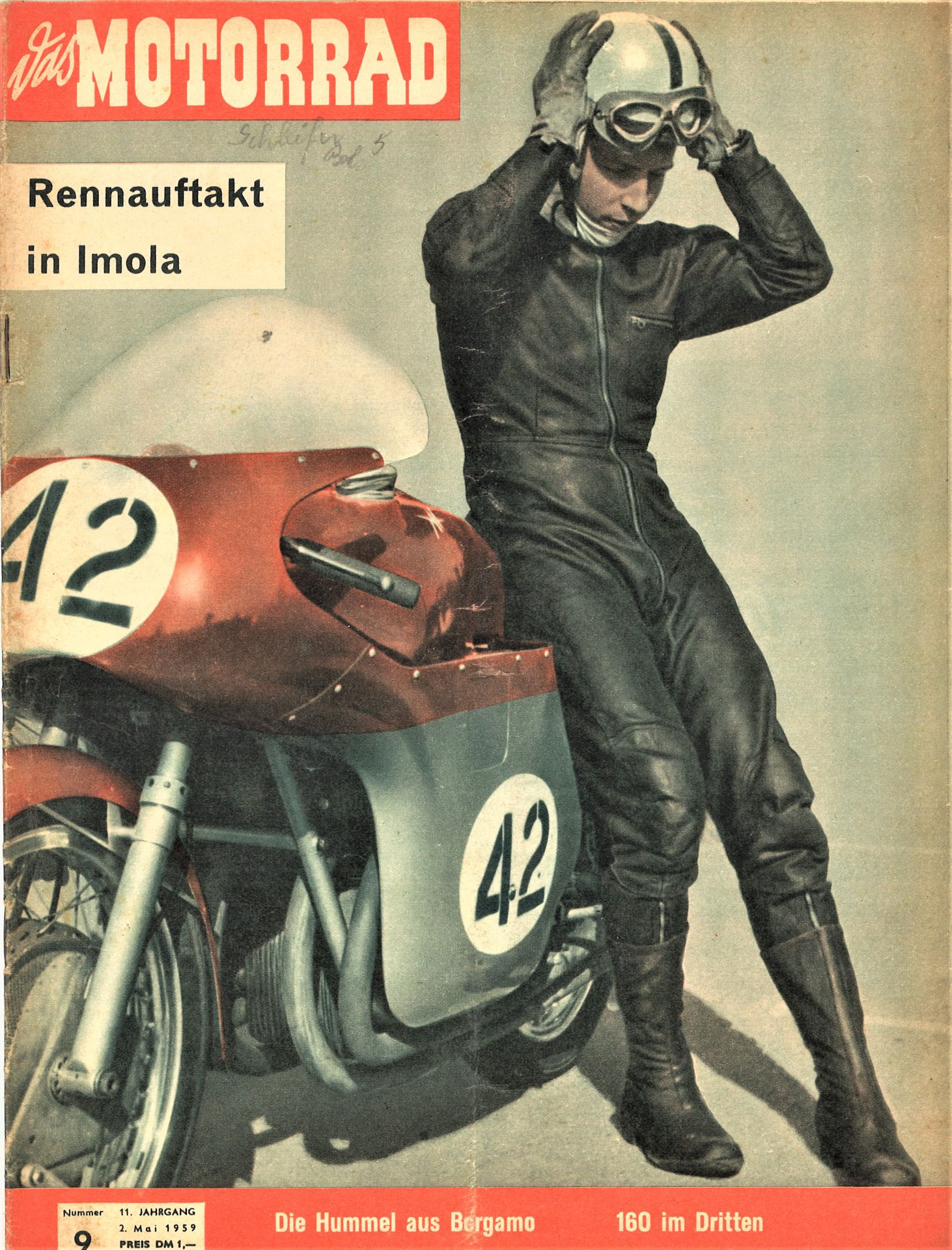 Das Motorrad, Magazin, hier 11. Jahrgang, 1959, Nr. 5 - 9 - Bild 3 aus 4