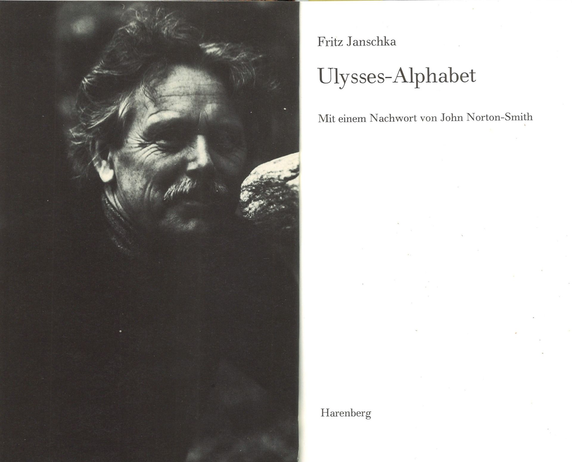 Fritz Janschka - Ulysses-Alphabet - No. 160/999. Harenberg Verlag 1983. Mit handsibnierter Radierung - Bild 2 aus 4