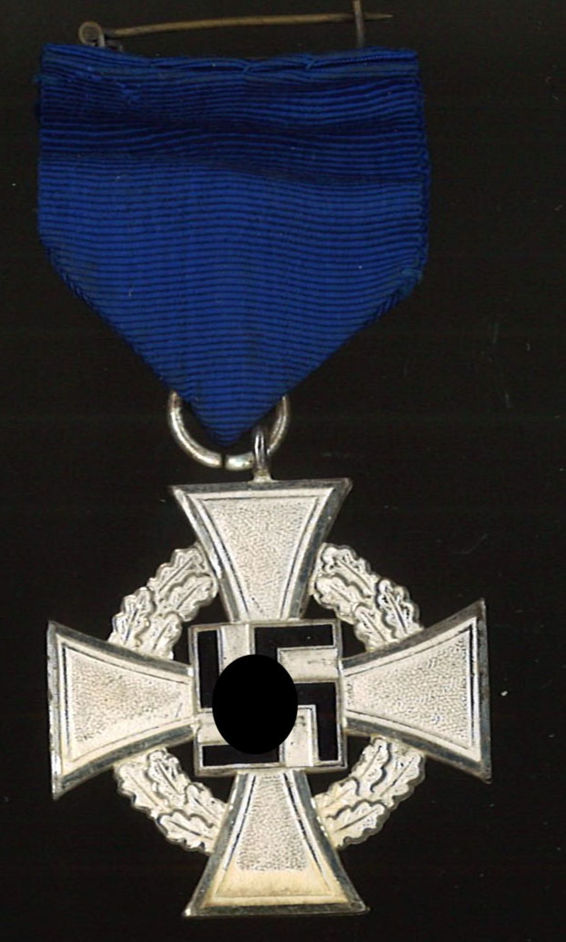 2. Weltkrieg Treuedienst - Ehrenzeichen für 25 Jahre 1938 - 1945, 2. Stufe am Band, guter getragener