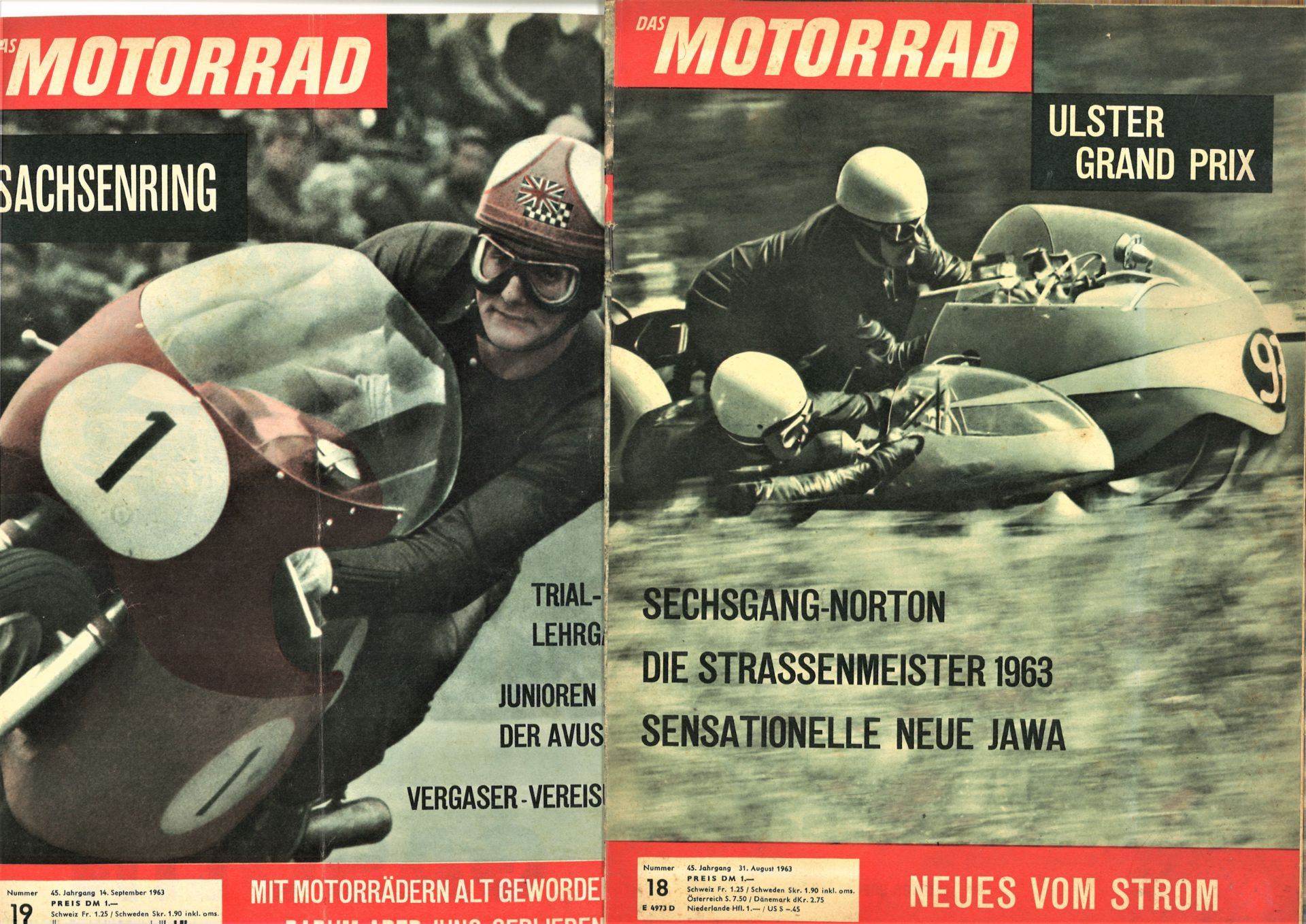 Das Motorrad, Magazin, hier 45. Jahrgang, 1963, Nr. 16 - 20 - Bild 2 aus 4