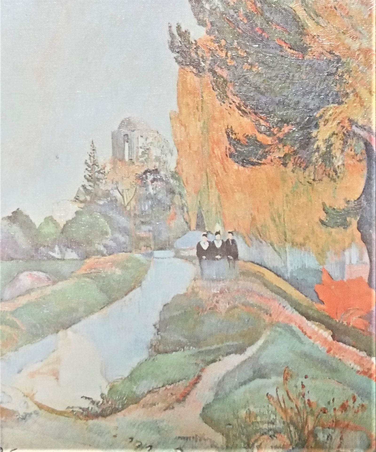 Paul Gauguin, Öldruck gerahmt. Gesamtmaße: Höhe ca. 61 cm, Breite ca. 51 cm - Image 2 of 2