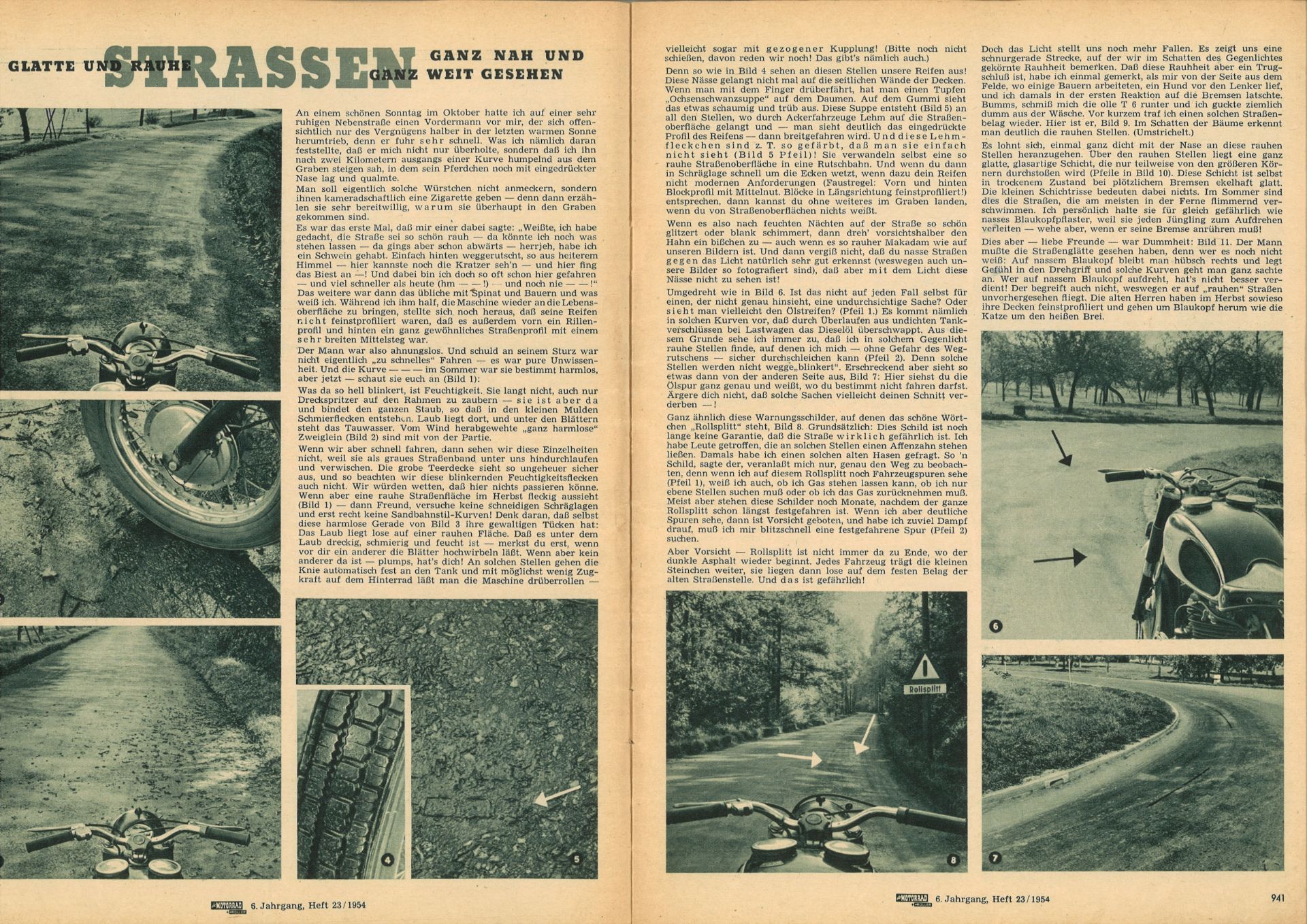 Das Motorrad, Magazin, hier 6. Jahrgang, 1954, Nr. 23, 7. Jahrgang 1955 Nr. 15 sowie Heft 2 vom - Bild 3 aus 3