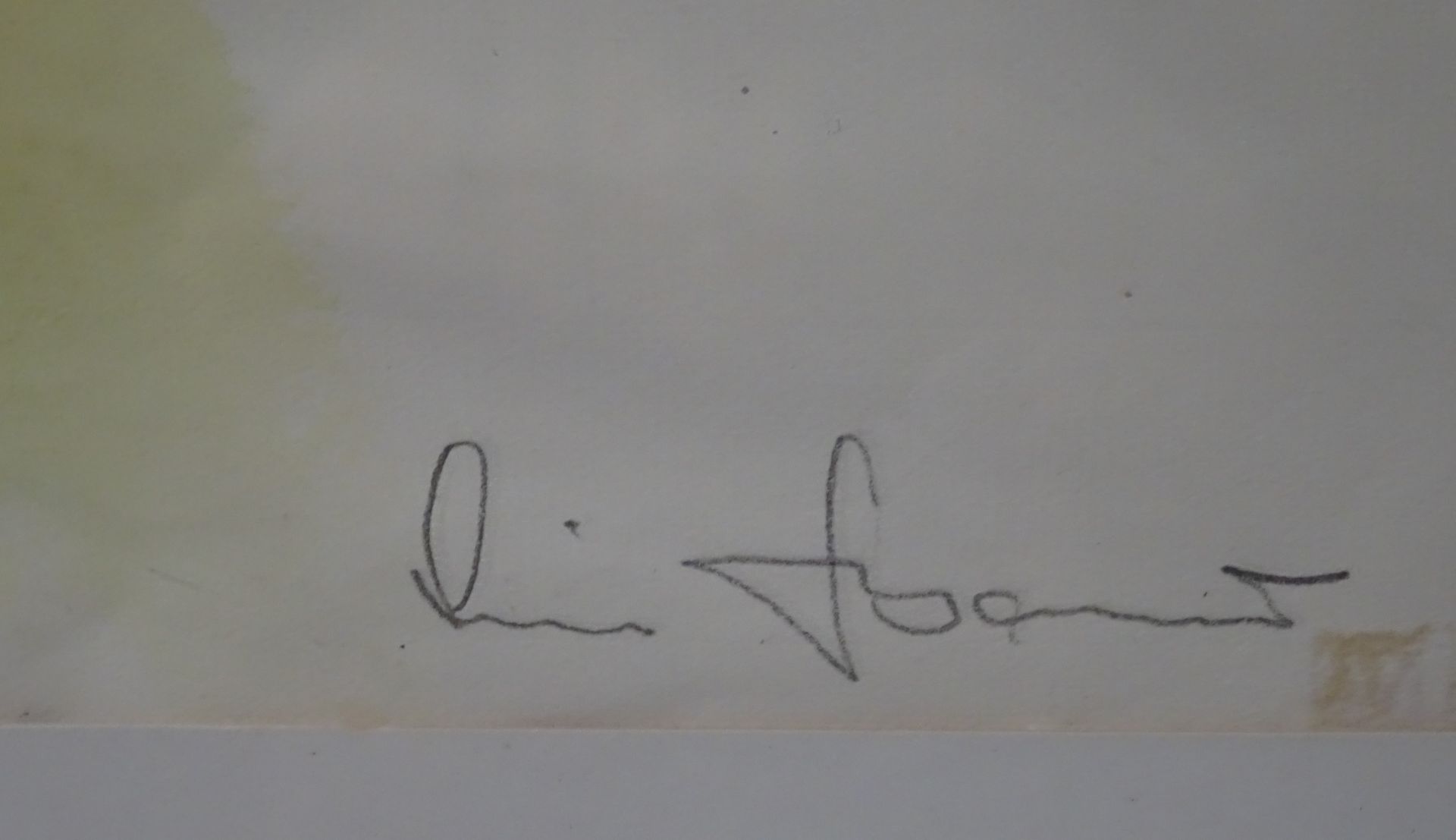 Luis Baur (1919-1975), Aquarell auf Papier "Akt", rechts unten Signatur Louis Baur, links Datum - Bild 3 aus 3