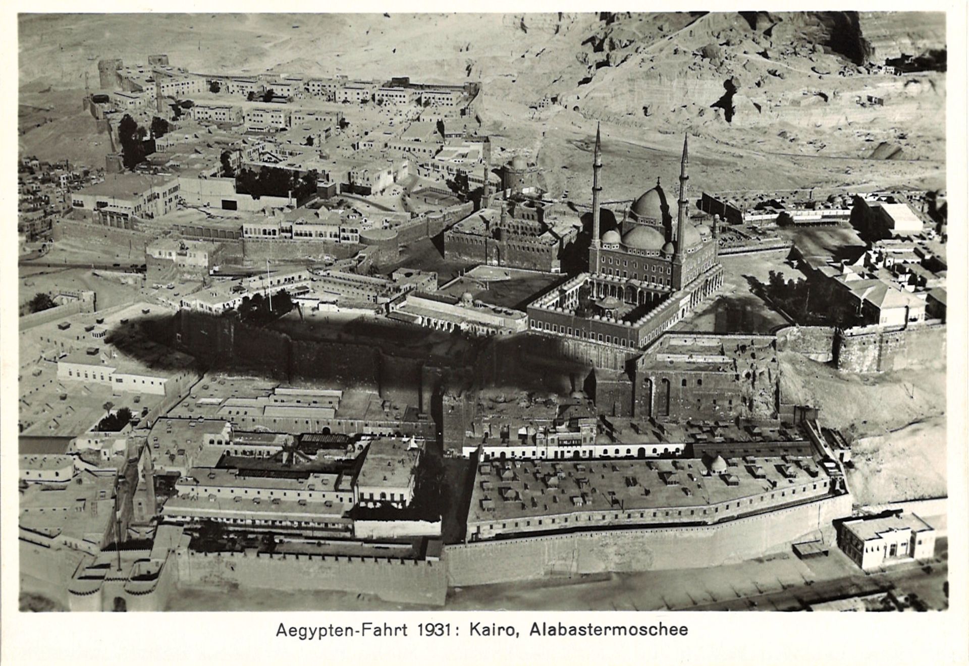 Groß - Aufnahme, echtes Bromsilber - Foto, Ägyptenfahrt 1931, Kairo..