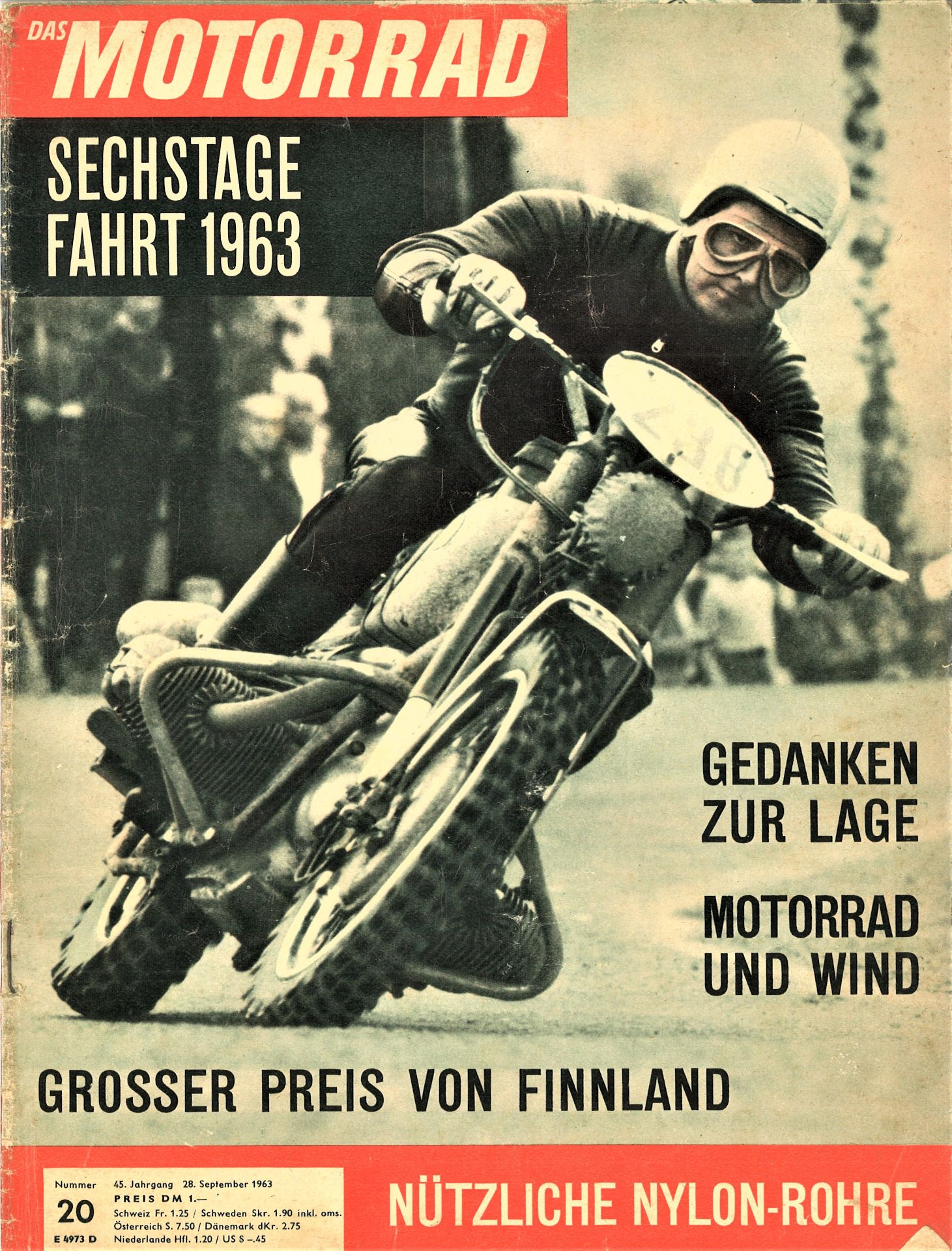 Das Motorrad, Magazin, hier 45. Jahrgang, 1963, Nr. 16 - 20 - Bild 3 aus 4