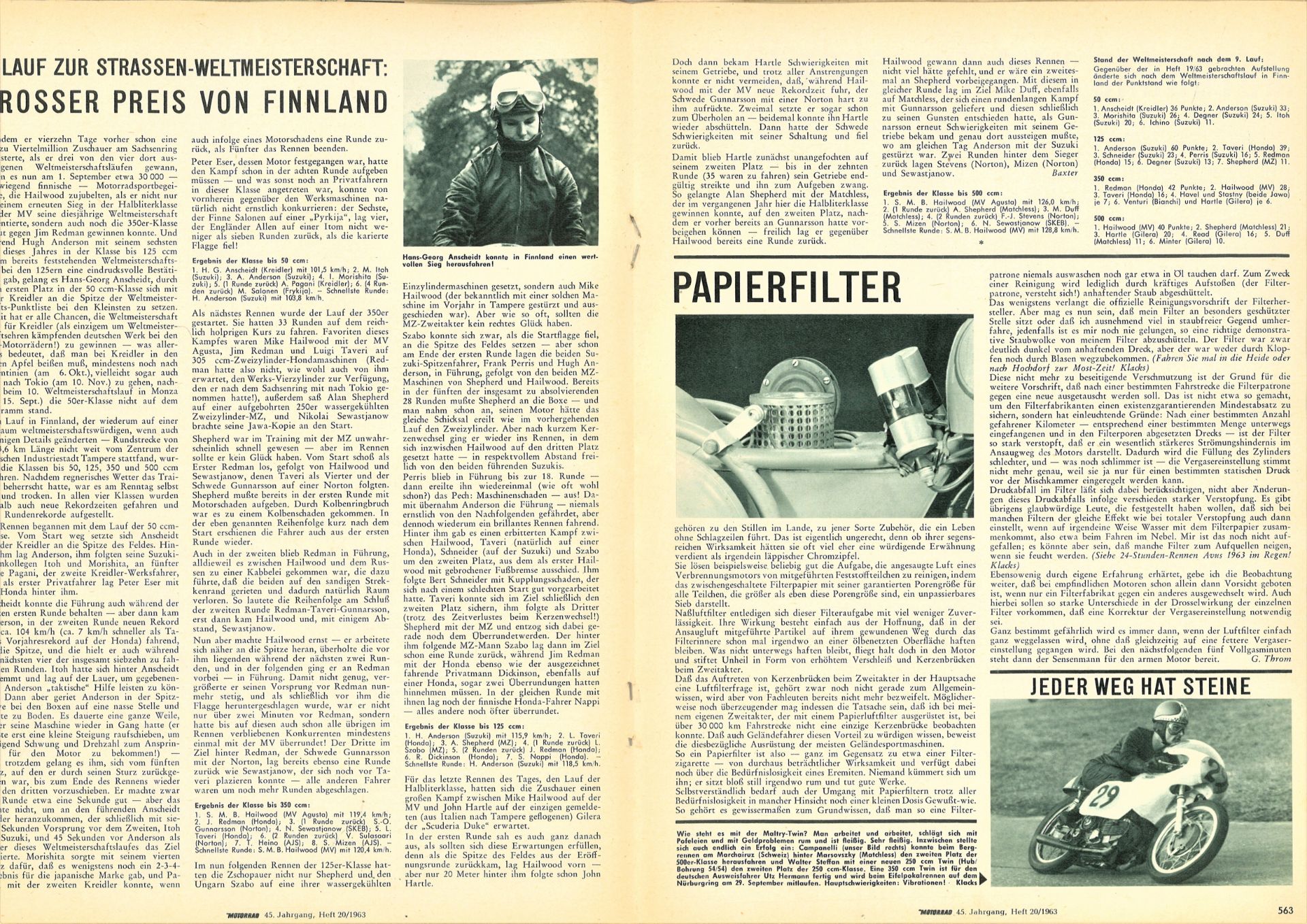 Das Motorrad, Magazin, hier 45. Jahrgang, 1963, Nr. 16 - 20 - Bild 4 aus 4