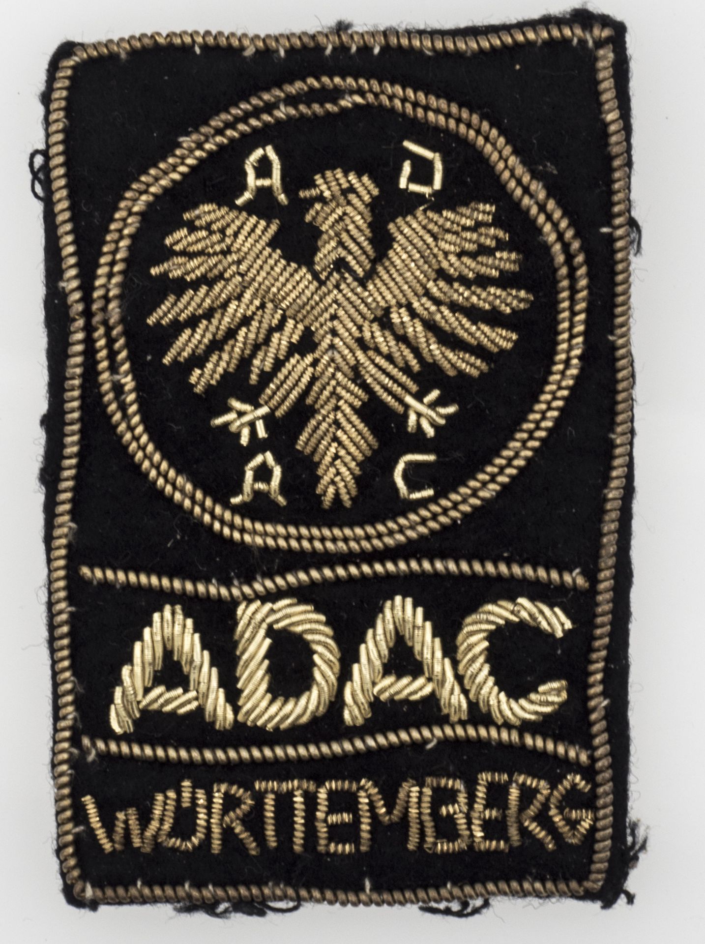 Alter Aufnäher ADAC Württemberg.