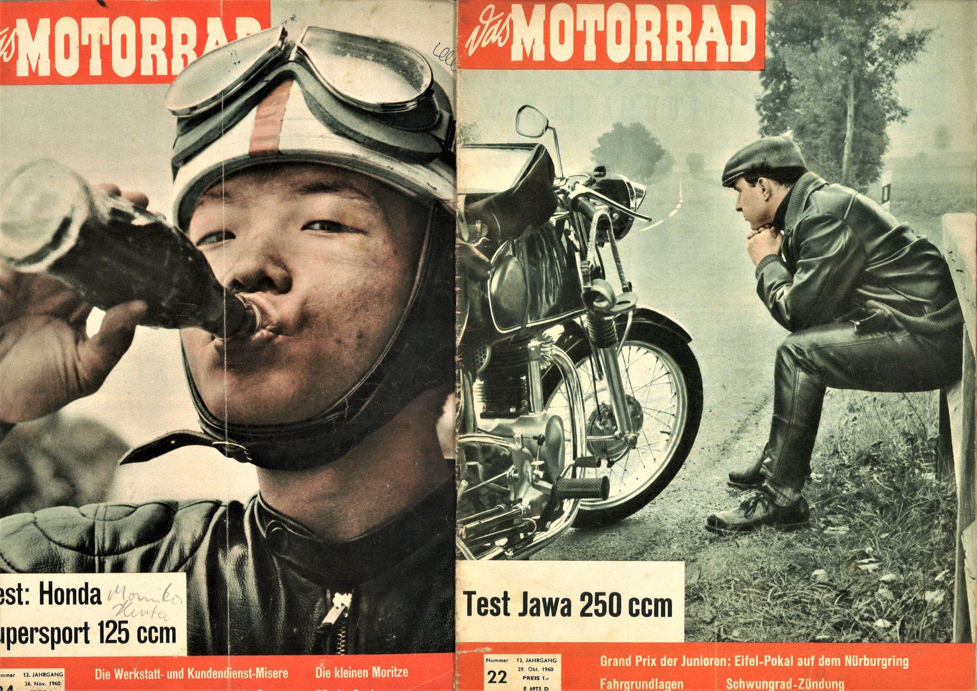 Das Motorrad, Magazin, hier 12. Jahrgang, 1960, Nr. 5, 12, 18, 21, 22, 24, 25 und 26 - Bild 3 aus 5