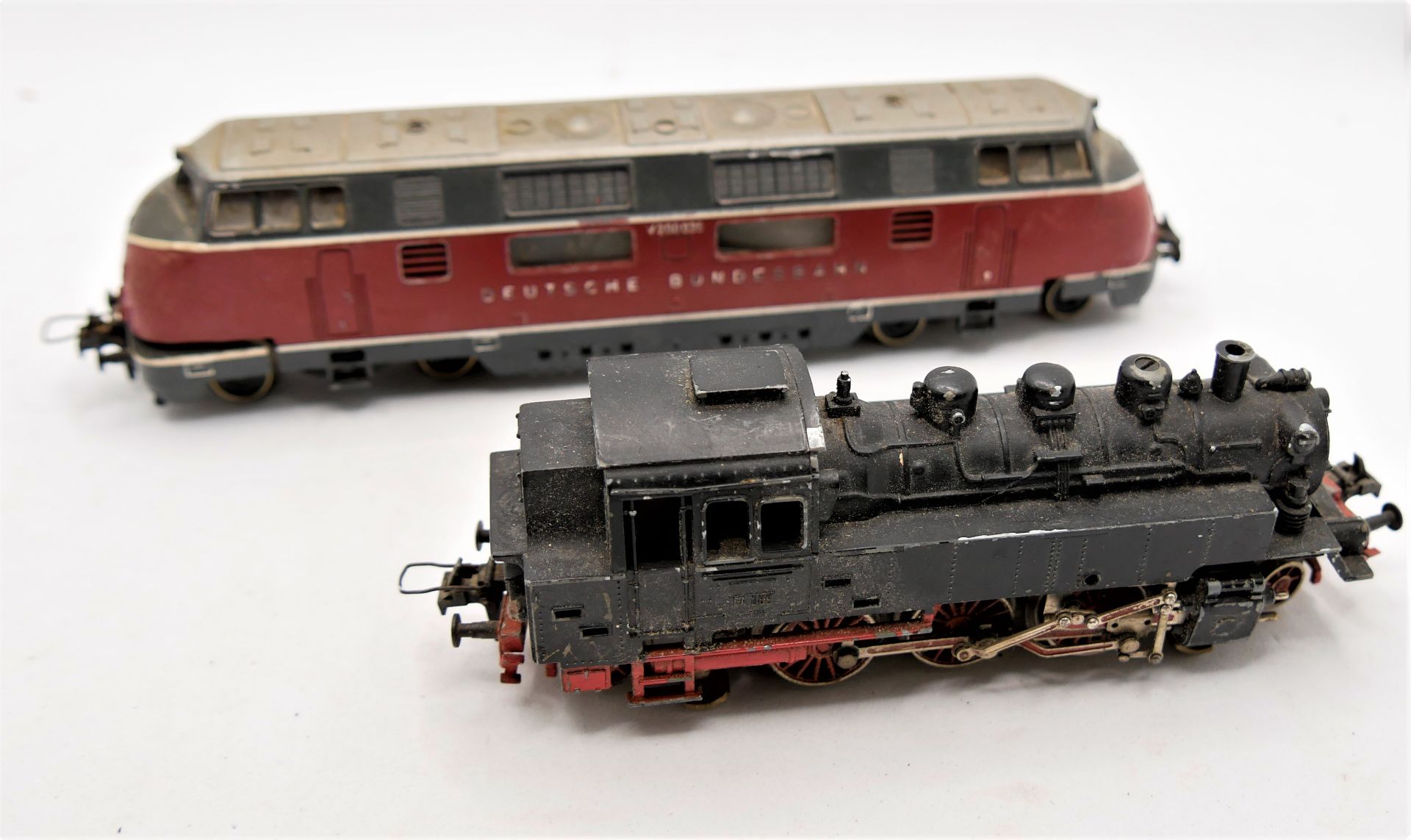 2 Fleischmann Lokomotiven, Metallguß, bespielter Zustand. Bitte besichtigen! - Image 2 of 3