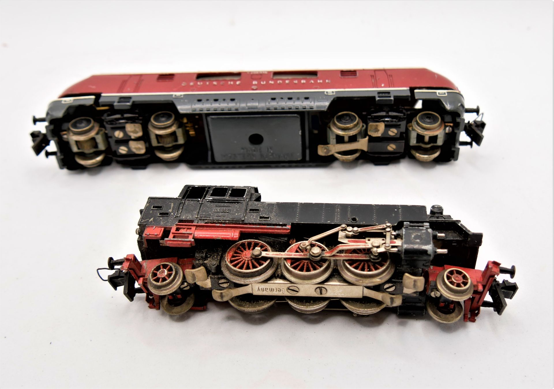 2 Fleischmann Lokomotiven, Metallguß, bespielter Zustand. Bitte besichtigen! - Image 3 of 3