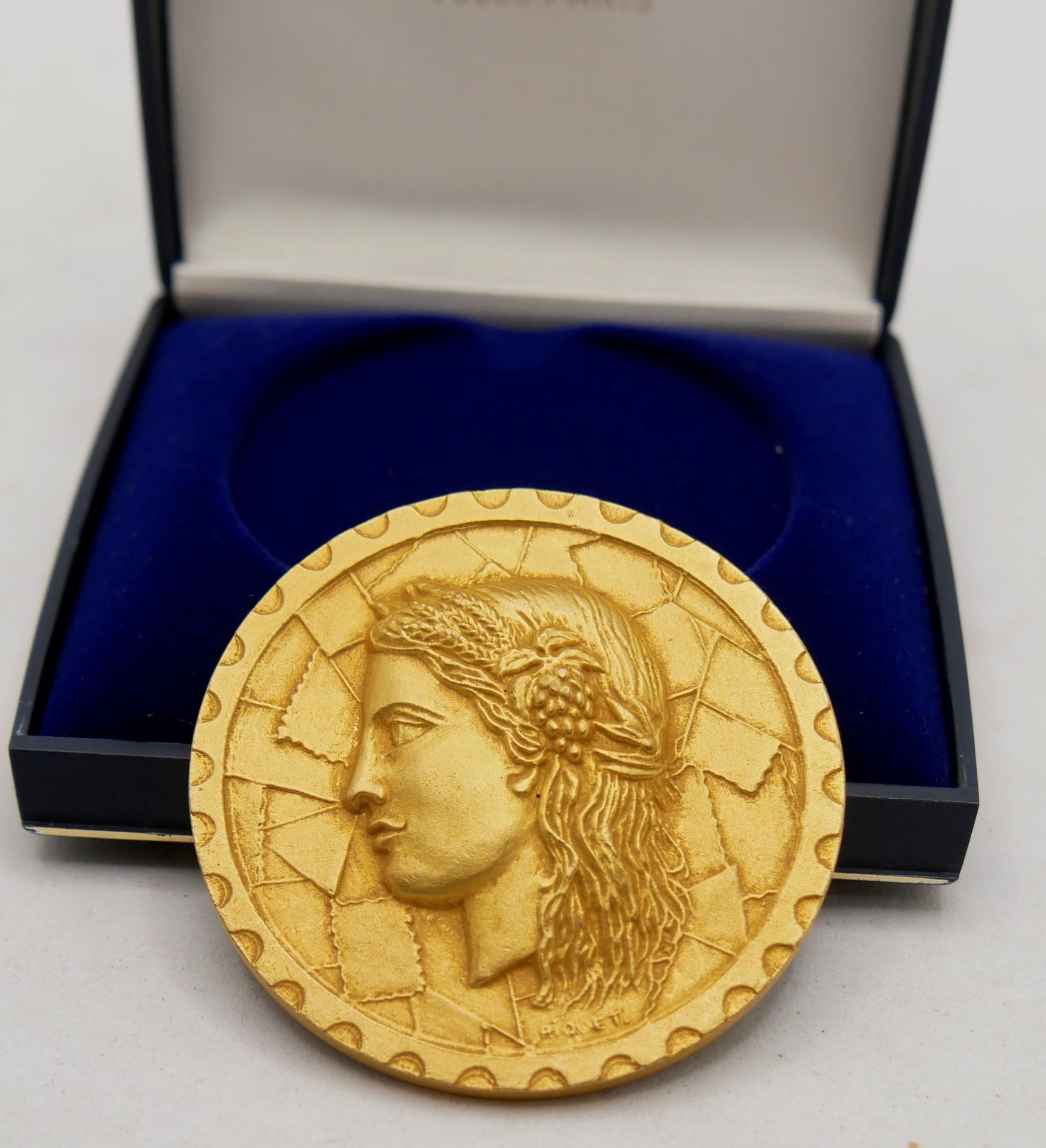 1 Medaille von Riquet Freres Paris für 90 ANS A.P.S. Epernay, 17 Avril 1988 Congress III, Region - Image 4 of 4