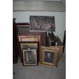 LARGE COLLECTION OF ASSORTED 18TH CENTURY AND LATER ENGRAVINGS