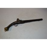 18TH/ 19TH CENTURY FLINTLOCK PISTOL