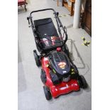 A FRISKY FOX PLUS WOLF POWERED 5.5HP FOUR IN ONE SELF-PROPELLED LAWN MOWER