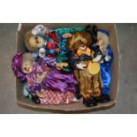 BOX OF ASSORTED MUSICAL CLOWNS