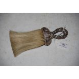 BIRMINGHAM SILVER MOUNTED HORSE HAIR BRUSH