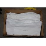 BOX OF ASSORTED LACE WARE