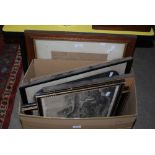 BOX OF ASSORTED DECORATIVE PRINTS