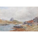 James Aitken (Scottish, 19th century) Loch Inver watercolour 39.5cm x 60cm