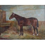 William Wasdell Trickett (fl.1921-1939) Portrait of the horse Suffolk and another of Ferdie 1913,