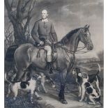 After Sir Francis Grant PRA Anstruther Thomson ESQRE, Late Master of the Pytchley Hunt engraving