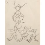 AR Margaret Morris (1891-1980) Prince Egor, Sketch for Festival Ballet, Alhambra Theatre, 1951