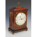 An early 19th century mahogany and gilt metal mounted bracket clock, Robert G. Fletcher,