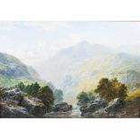 George Blackie Sticks (1843-1938) Glenfinlass, Near the Trossachs oil on canvas, signed and dated