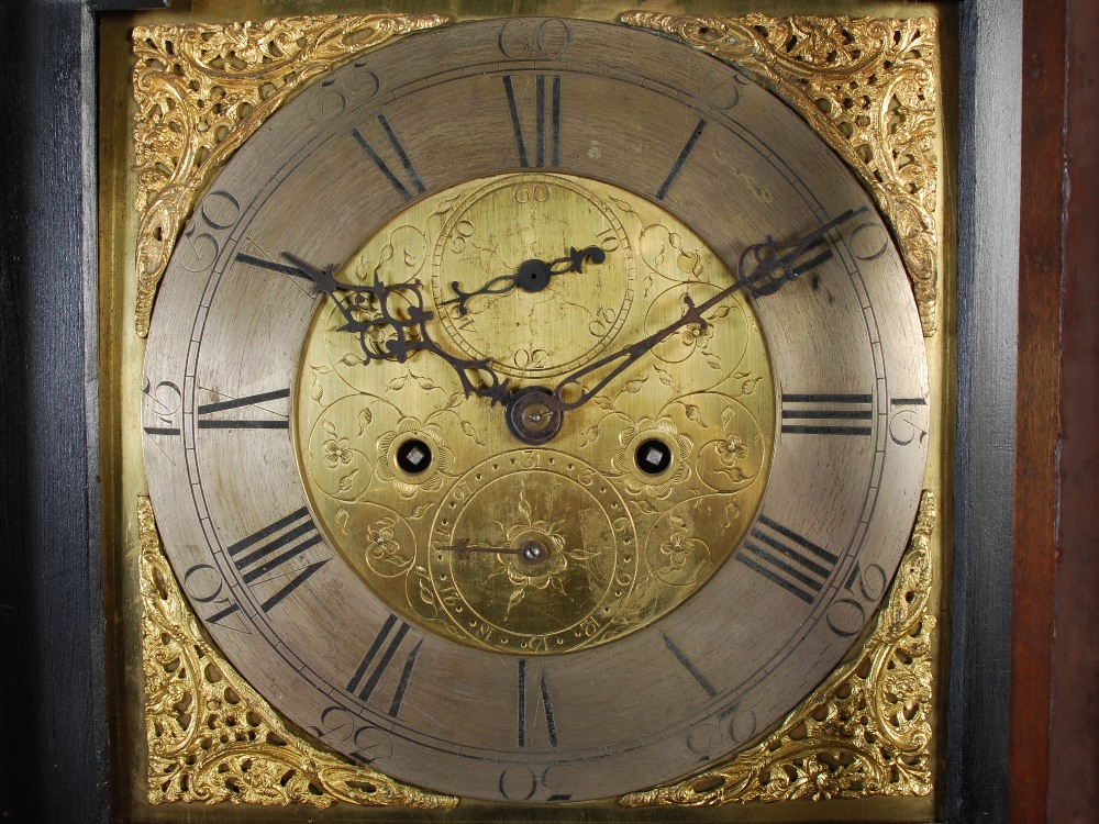 A Late 18th/ early 19th century mahogany and marquetry inlaid longcase clock, A. Buchan, Bridgend, - Image 5 of 9