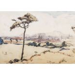 AR John Rankin Barclay (1884-1962) Edinburgh "Rest and be Thankful" watercolour, signed and