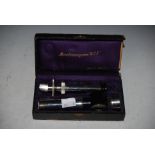 SCIENTIFIC INSTRUMENTS AND BOXED MASCHINENSPINNE 8123 INSTRUMENTS