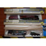 WRENN RAILWAYS OO/HO LOCOMOTIVES COMPRISING W22354-6-2 BARSTABLE BR AND W22424-6-2 CITY OF