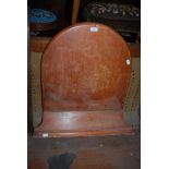 A VICTORIAN PINE COUNTRY HOUSE LAVATORY SEAT AND COVER