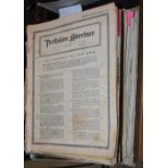 Local interest: a collection of Perthshire Advertiser Magazines circa 1930 - 1970, the largest